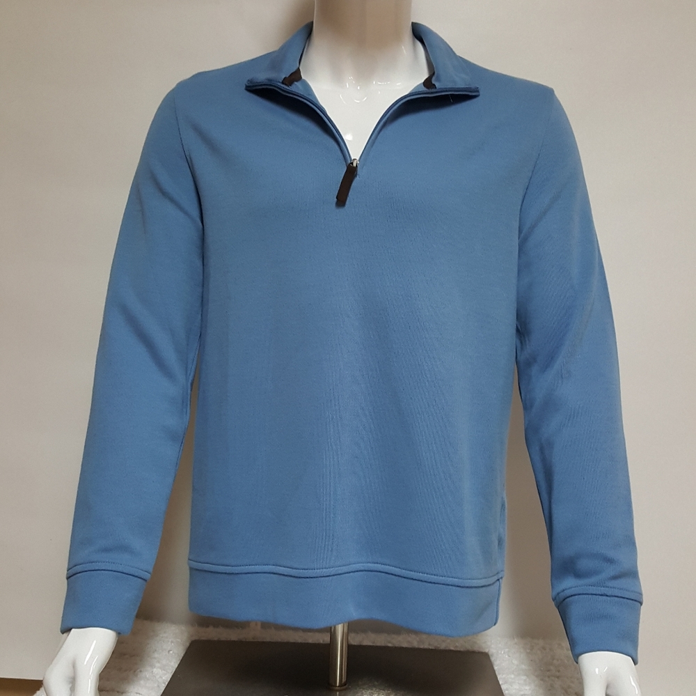 Tasso Elba mens quarter zip pull over sweater
